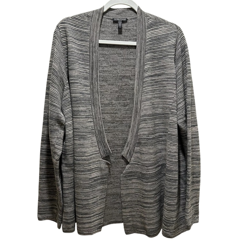 Eileen Fisher Notch Collar Cardigan 1X